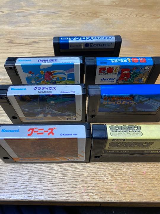MSX ゲームカセット　まとめ売り