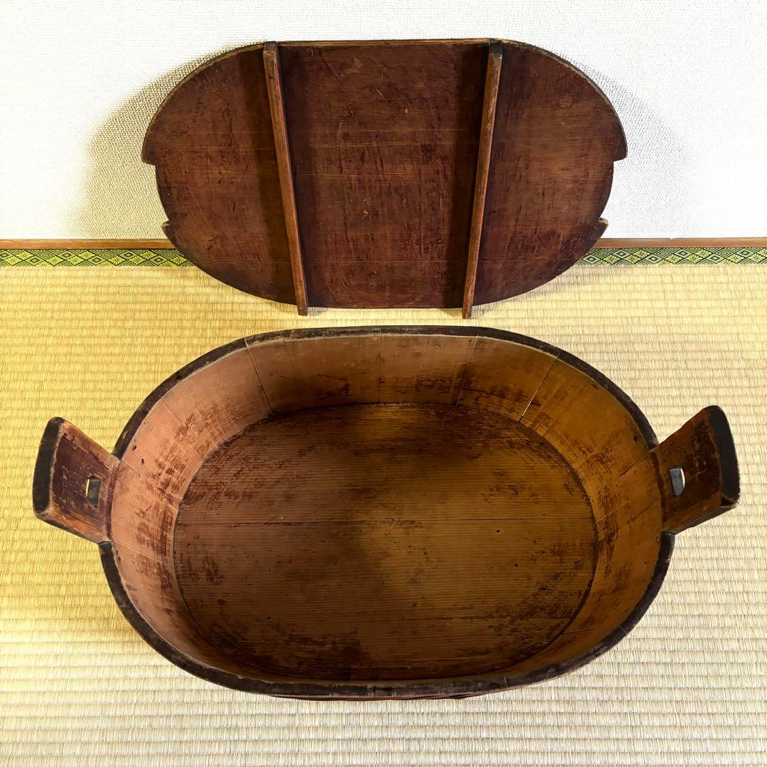 古手　桶　古民芸　古民藝　古民具　木工　骨董　古美術　時代　曲げわっぱ