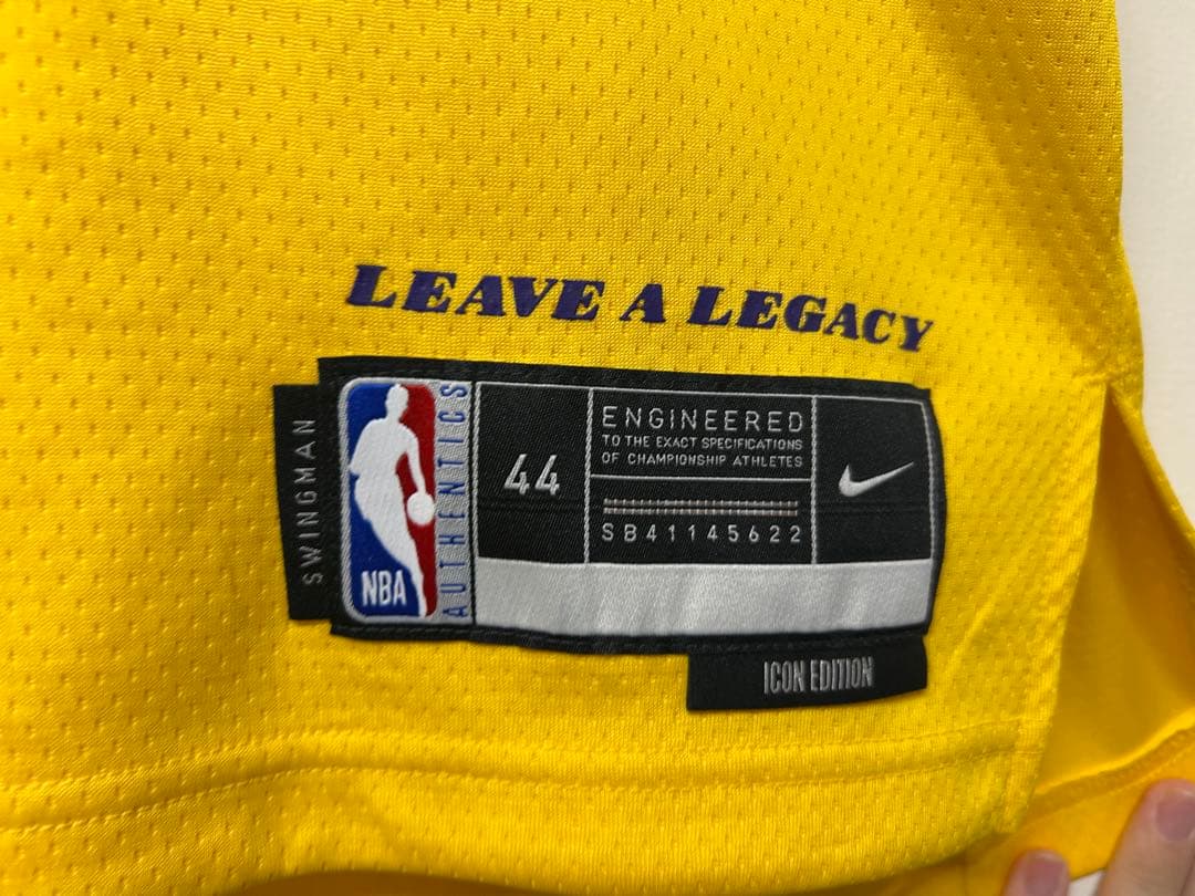 Lakers ドンチッチ ユニフォーム 未使用　現地購入パッチ