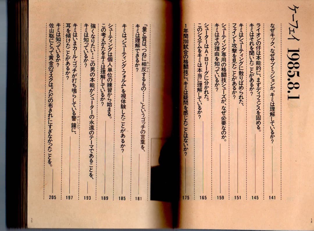 ケーフェイ　佐山聡（著）（1985年12月10日　３刷発行）