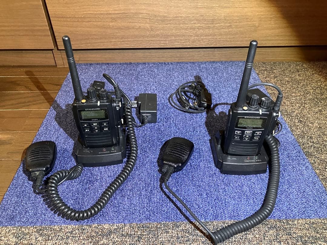 スタンダード　八重洲無線　VXD9 2台 簡易デジタル無線機