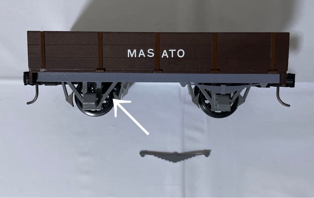 Gゲージ 小型ディーゼル機関車 + 貨車