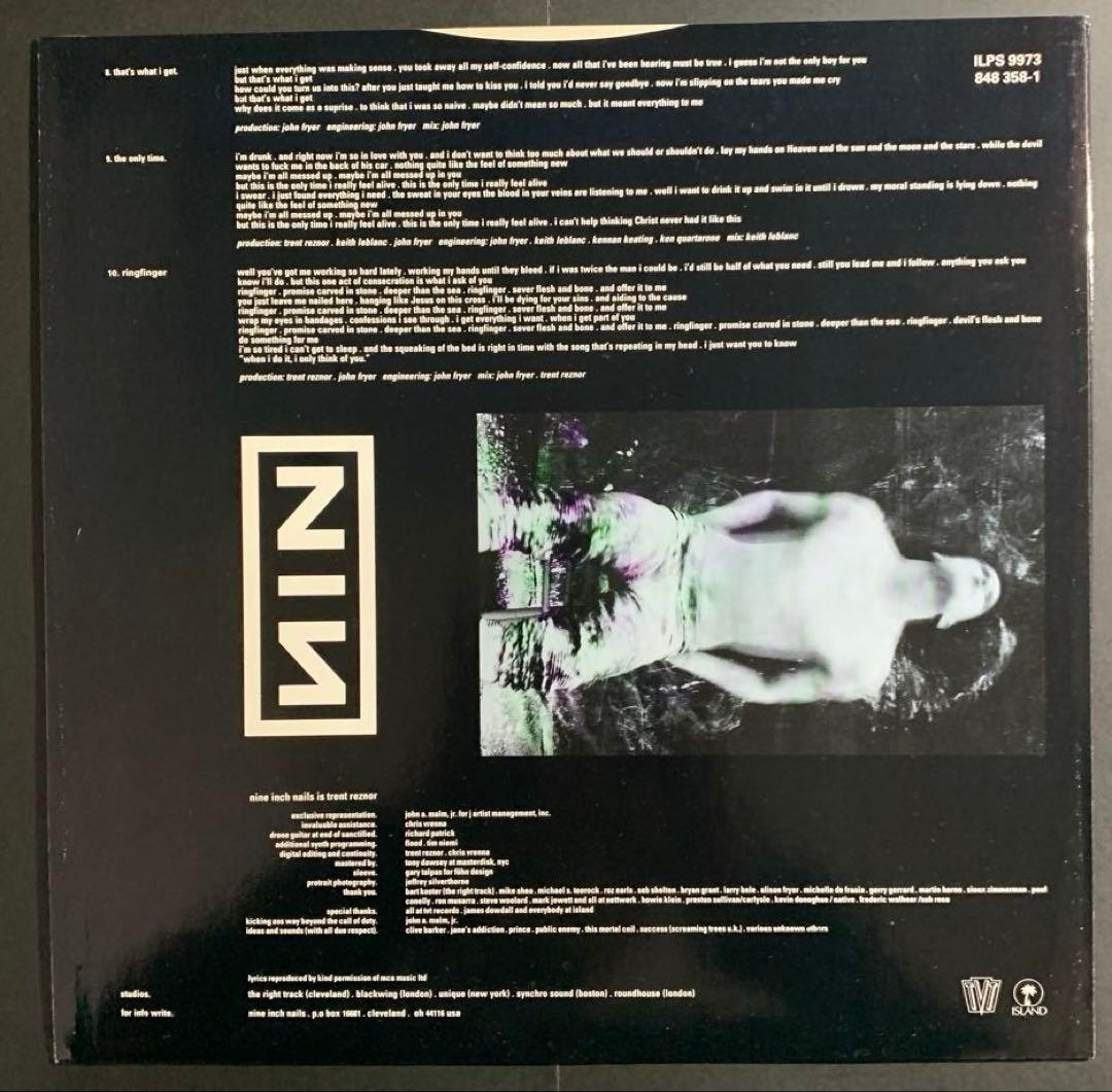 洋楽 Nine Inch Nails / Pretty Hate Machine LP