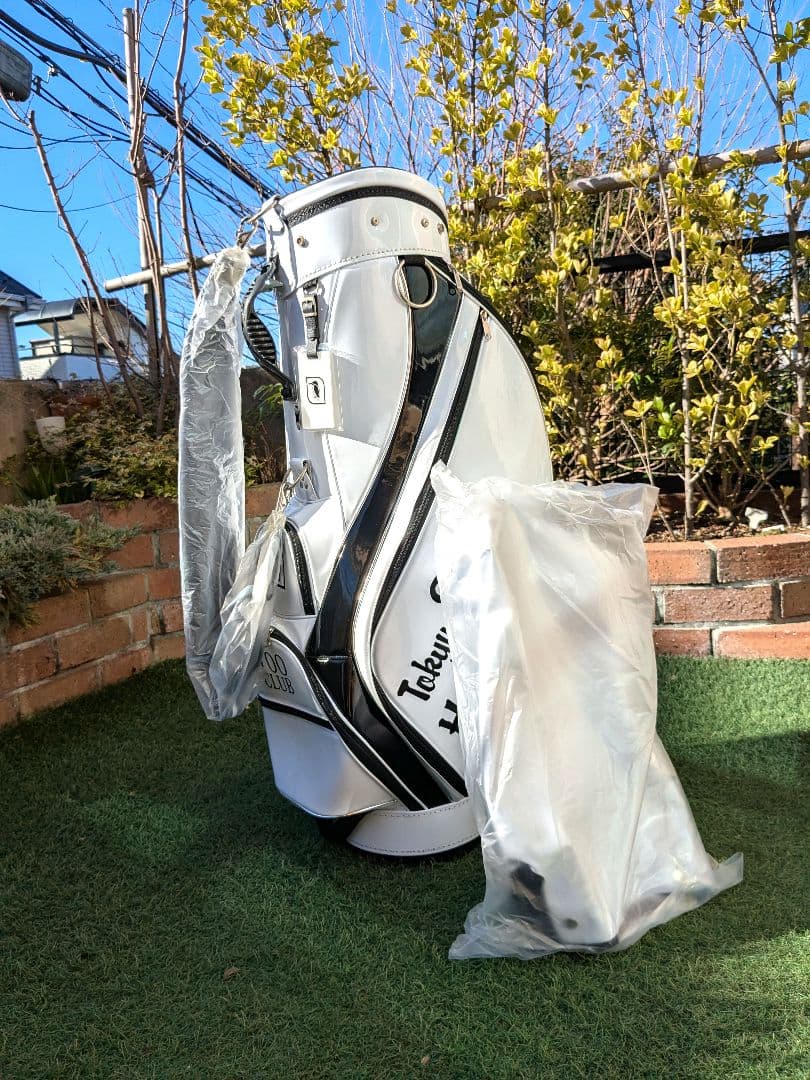 【激レア新品】選手5名サイン入り　東急セブンキャディバッグ