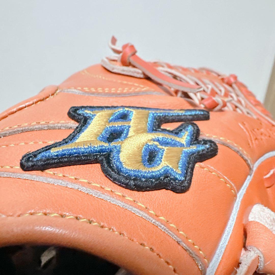 未使用級 HI-GOLD 少年軟式 グローブ オールラウンド 右投 ハイゴールド