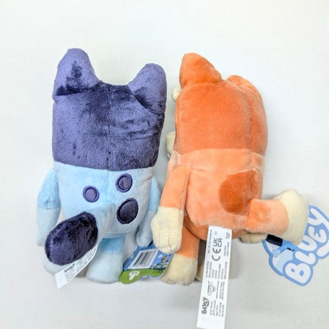 bluey ファミリー　ぬいぐるみ　ブルーイ　ビンゴ　バンディット　チリ　レア