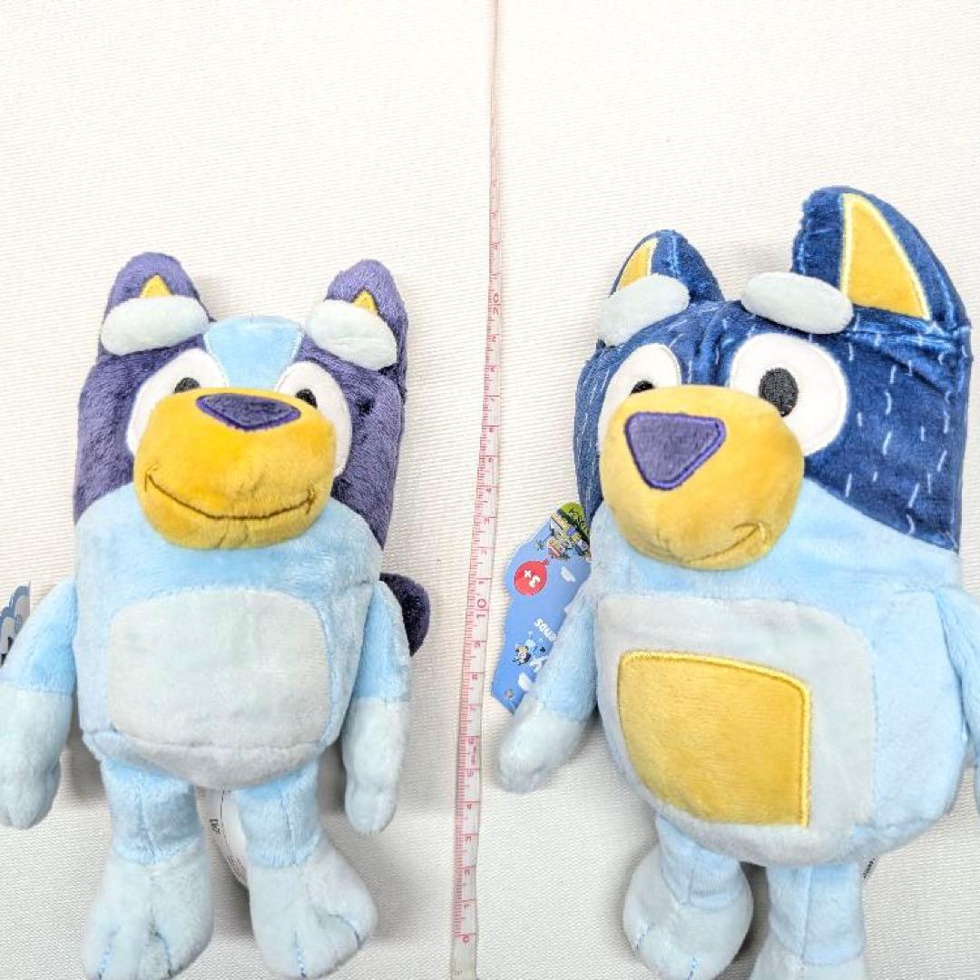 bluey ファミリー　ぬいぐるみ　ブルーイ　ビンゴ　バンディット　チリ　レア