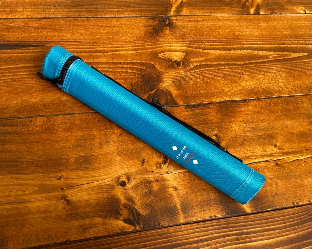 トラウトロッド　パックロッド　グラスロッド　クリアブラウン　FUJIガイド