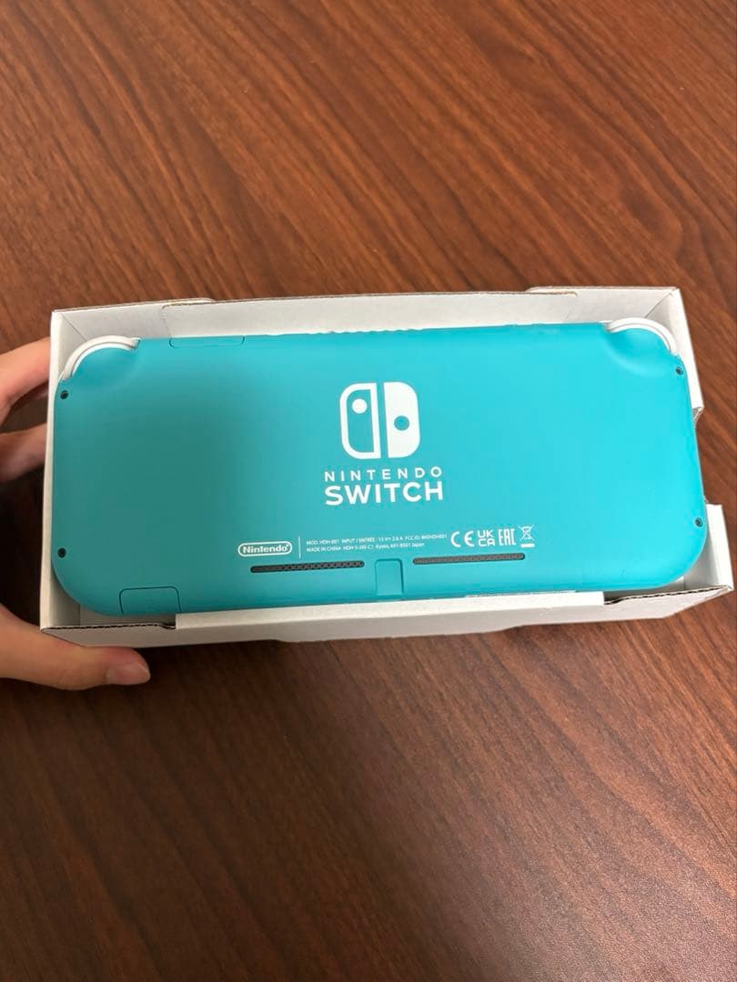 【美品】Nintendo Switch Lite ターコイズ本体＋充電器＋ケース