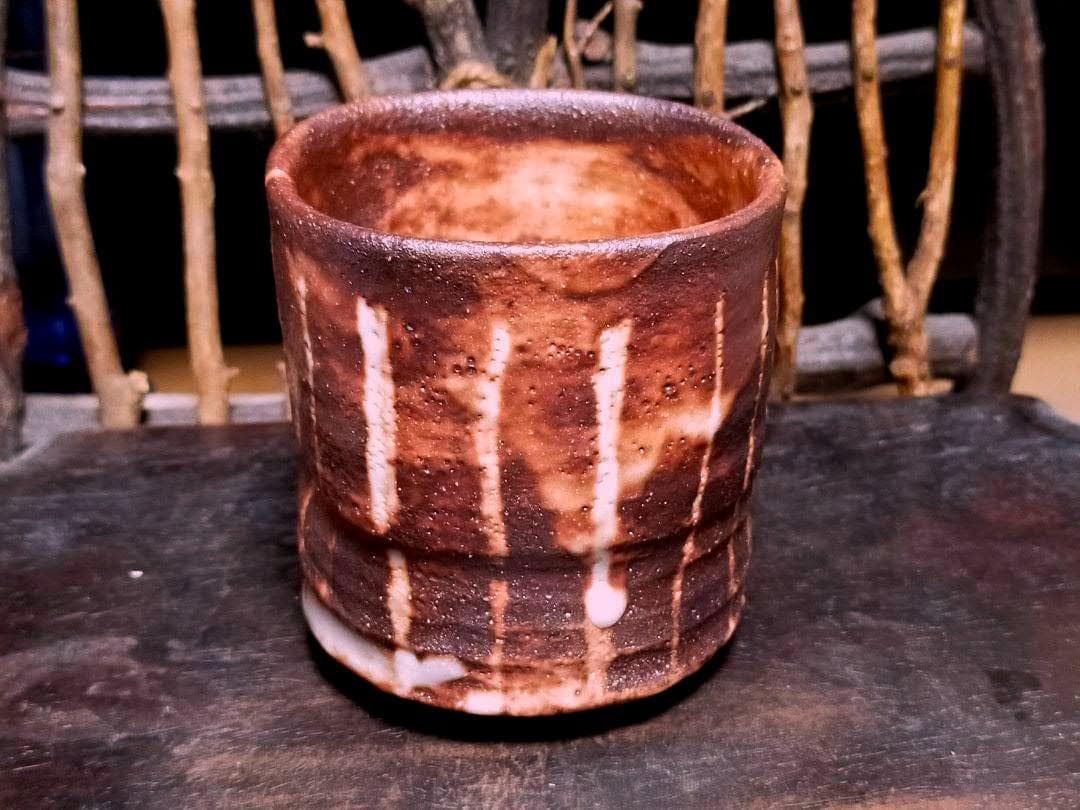 ♥美濃焼　火入れ　桐箱付き　湯呑み　湯飲み　骨董品