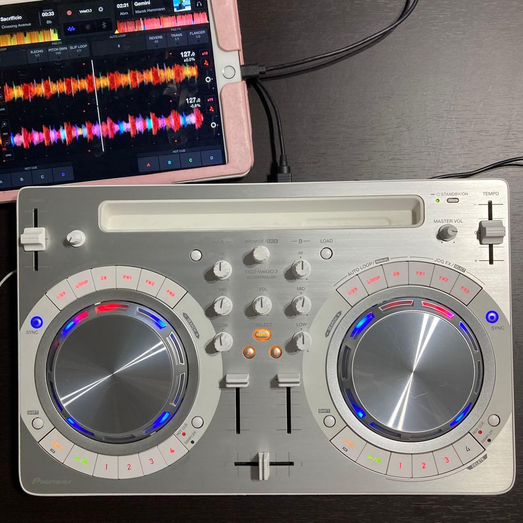 PIONEER　DDJ-WEGO3-W ホワイト