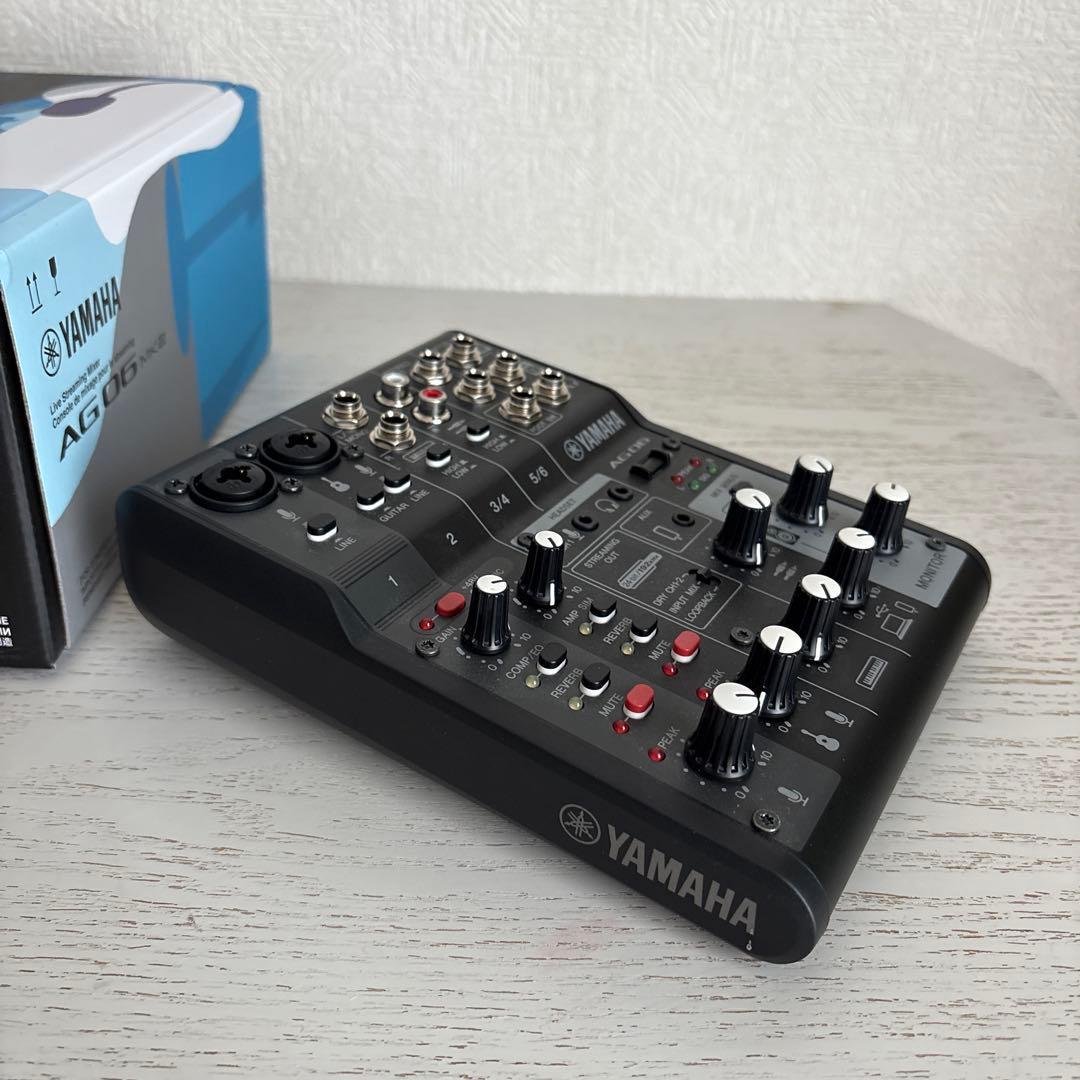 【大幅値下げ！】YAMAHA AG06MK2 ライブ配信ミキサー