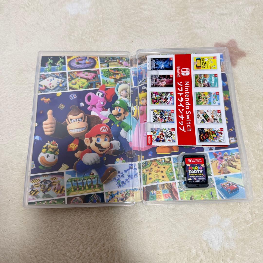 【超美品】 Nintendo Switch一式 マリオパーティーカセット付き
