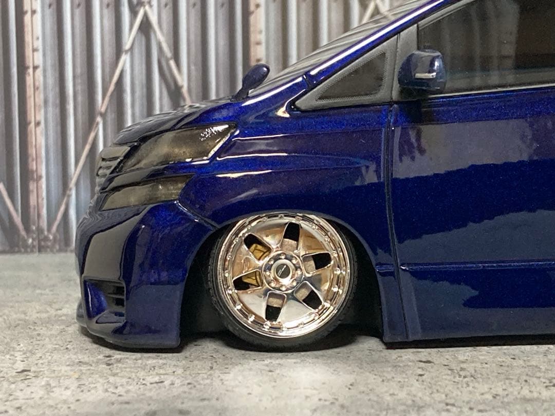 孝明 1/24 ヴェルファイア20系 深リムカスタム品（希少）