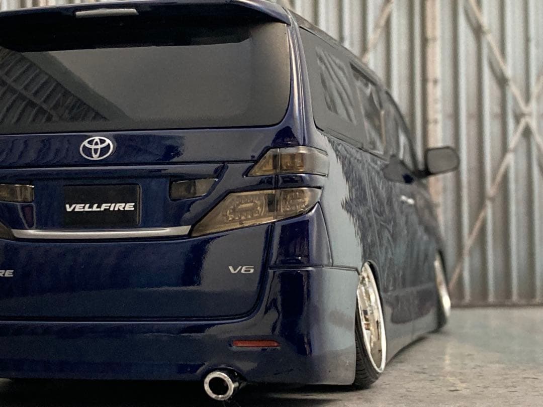 孝明 1/24 ヴェルファイア20系 深リムカスタム品（希少）