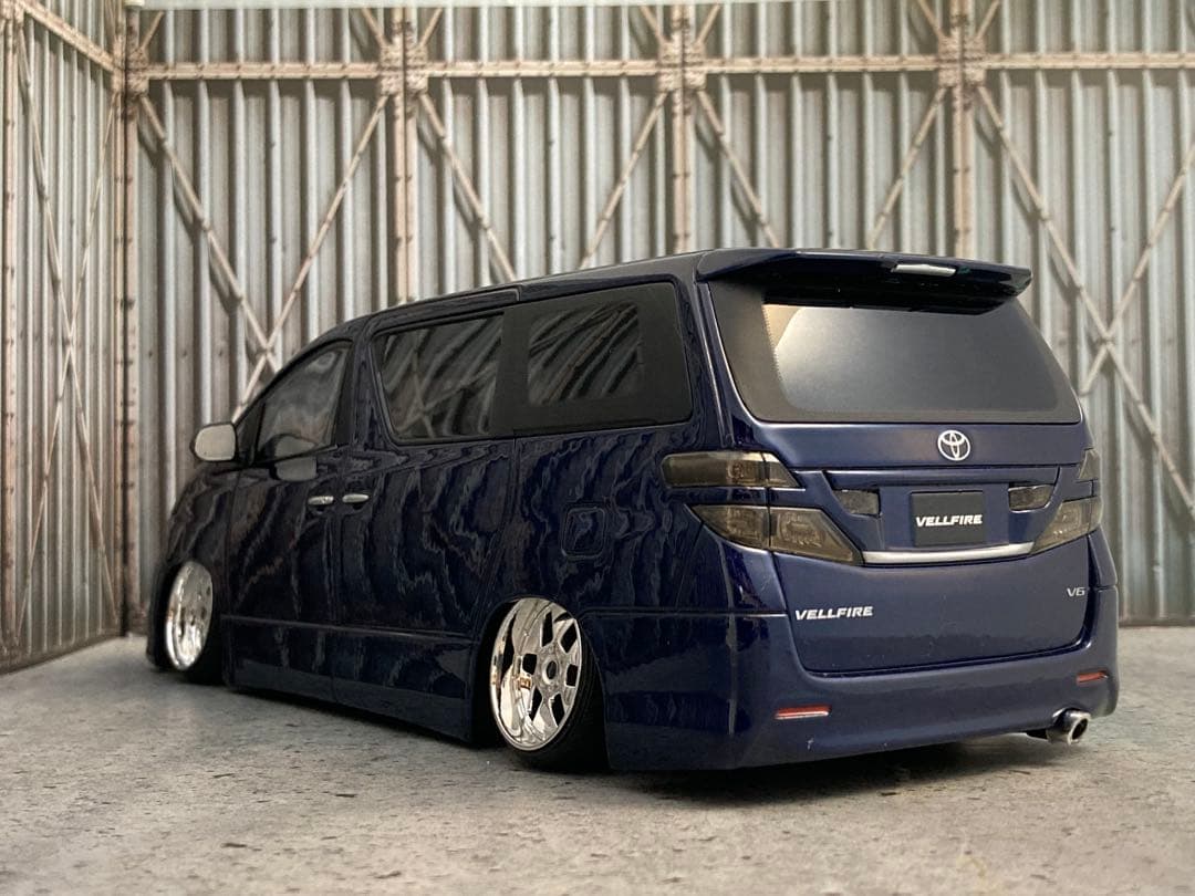 孝明 1/24 ヴェルファイア20系 深リムカスタム品（希少）