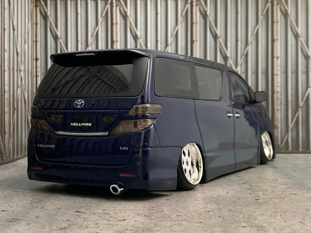 孝明 1/24 ヴェルファイア20系 深リムカスタム品（希少）