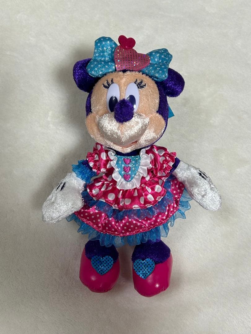 ディズニー パルパルーザ ミニーぬいぐるみバッジ ポップコーンバケットセット