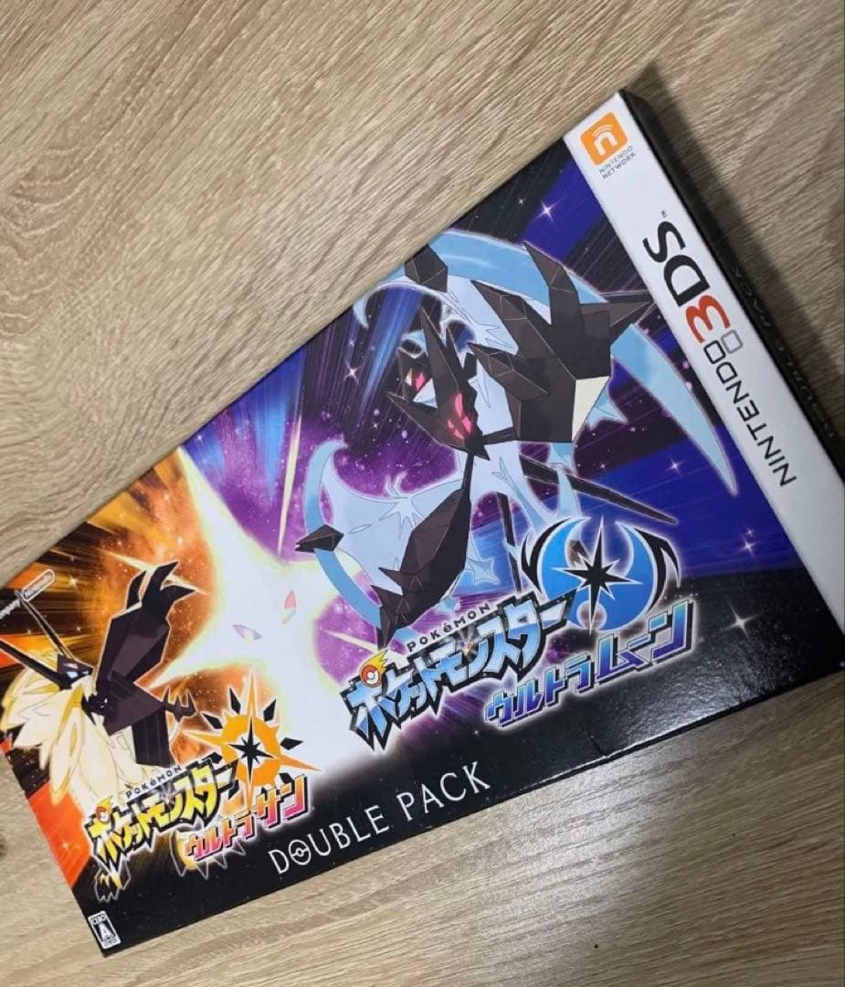 ポケットモンスター ウルトラサン　ウルトラムーン　ダブルパック　3ds ポケモン