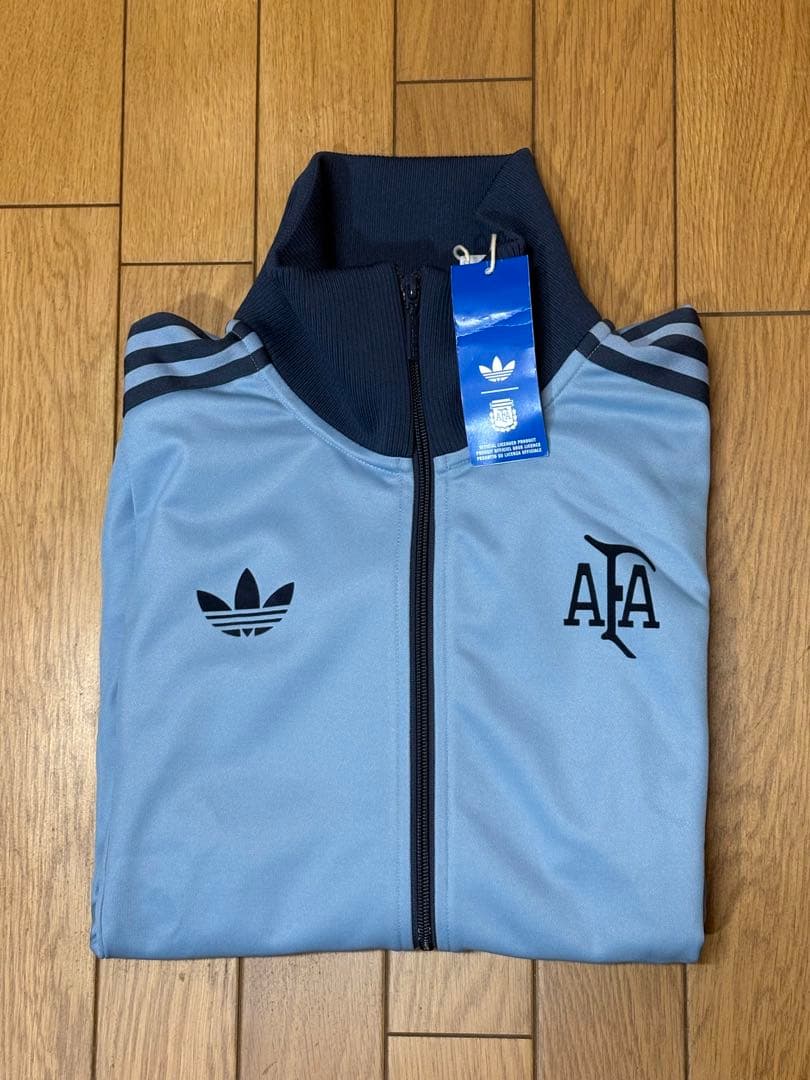 新品 メッシ着用 アルゼンチン代表 50th 記念 トラックトップ (L)