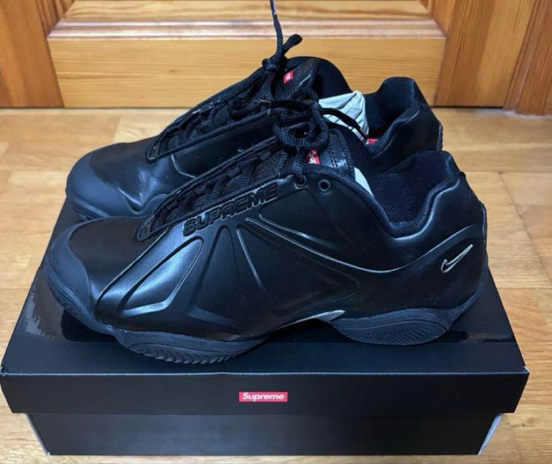 シューズ(男性用) Supreme x Nike Courtposite 28cm us10