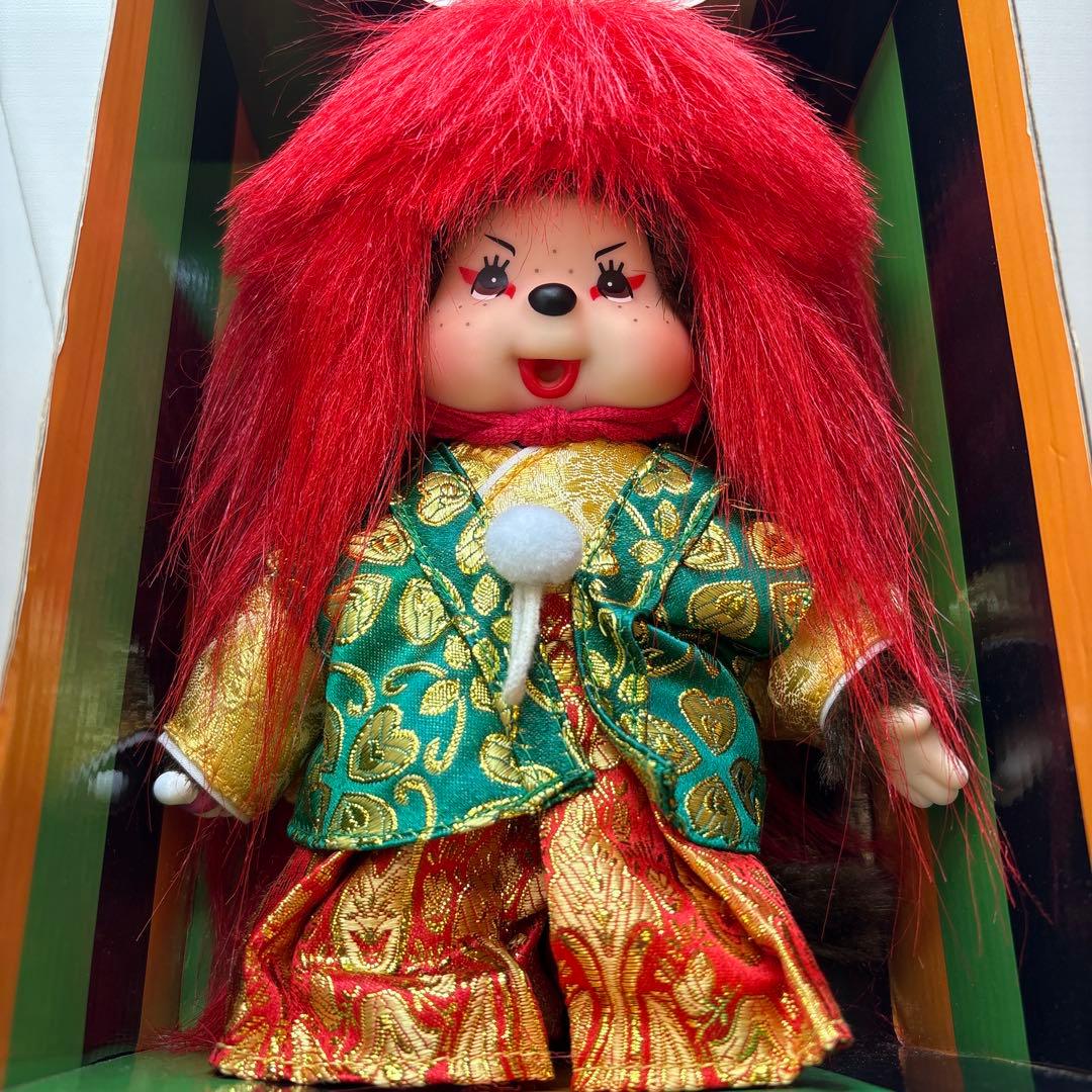 新品 2013年発売 歌舞伎 モンチッチ 赤頭 monchhichi 393