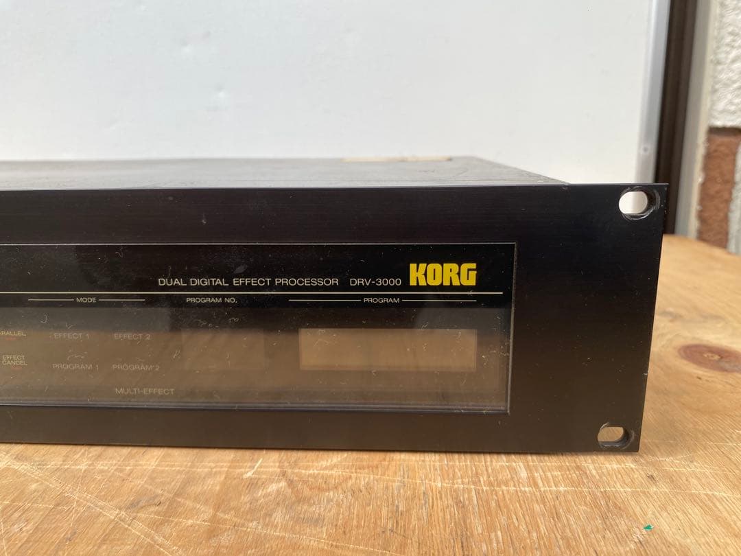 korg drv-3000 デジタルリバーブ　中古品