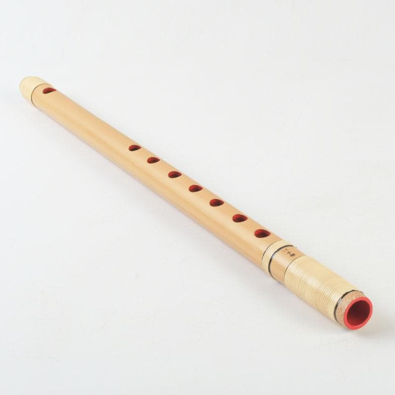 和楽器　木管楽器　獅子田竹渓作　篠笛　竹笛　袋付　N　9781