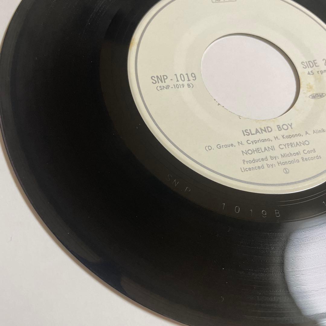 【7インチ】ノヘラニ - アイランド・ボーイ Nohelani