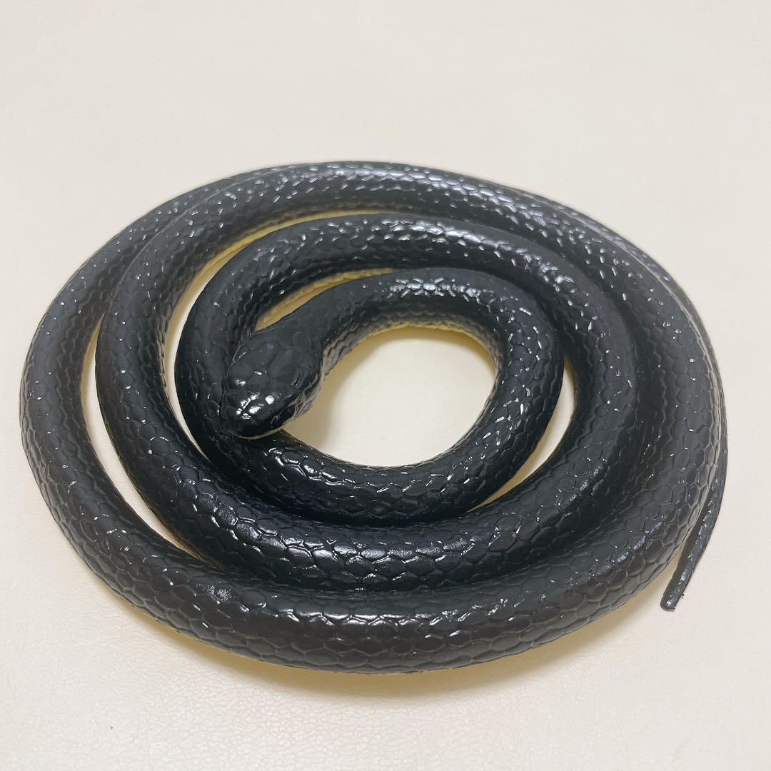 ヘビ 蛇 ゴム製 おもちゃ 120cm 新品 ダミー