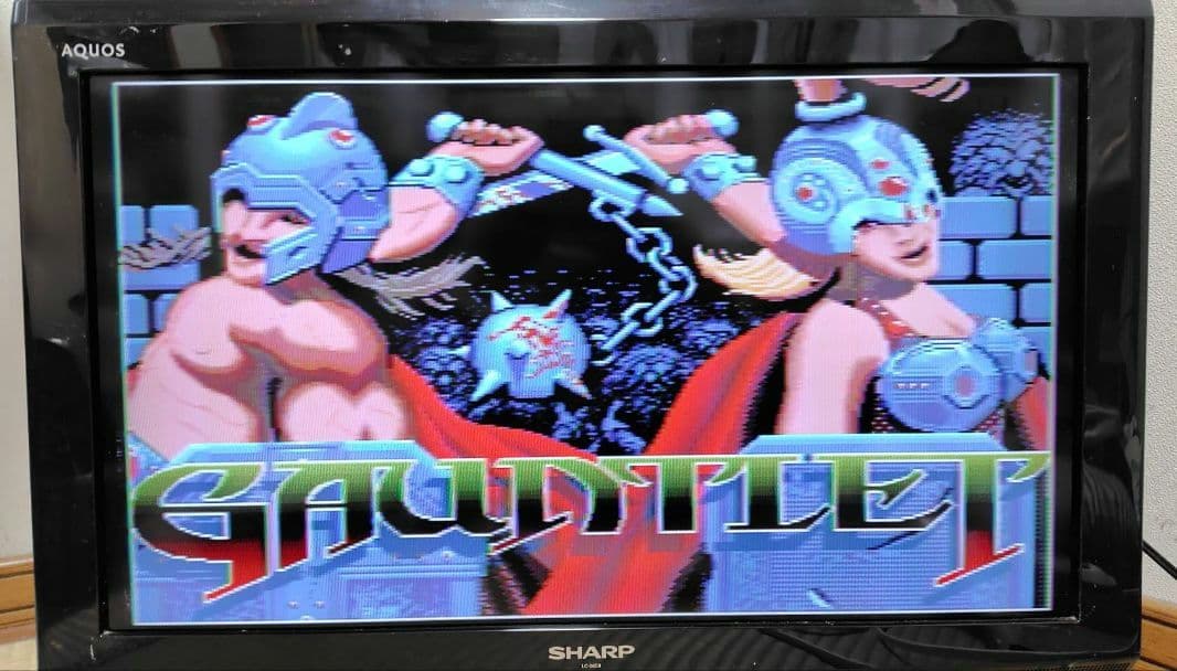 【つっちー】ガントレット　メガドライブ用ソフト　説明書付き　動作確認済