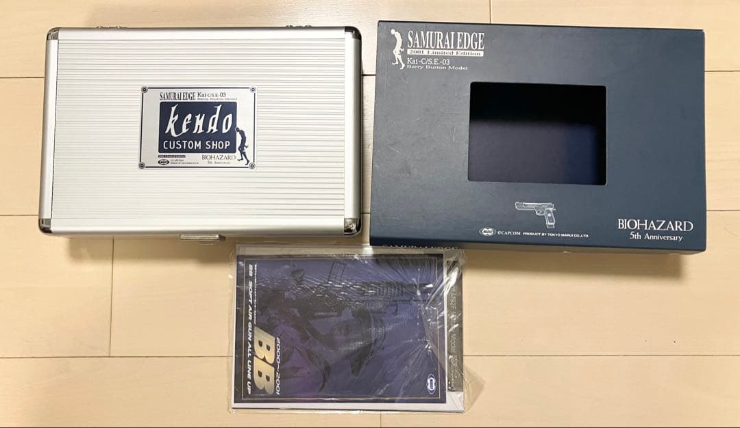 バイオハザード　東京マルイ サムライエッジ バリーバートンモデル 2001