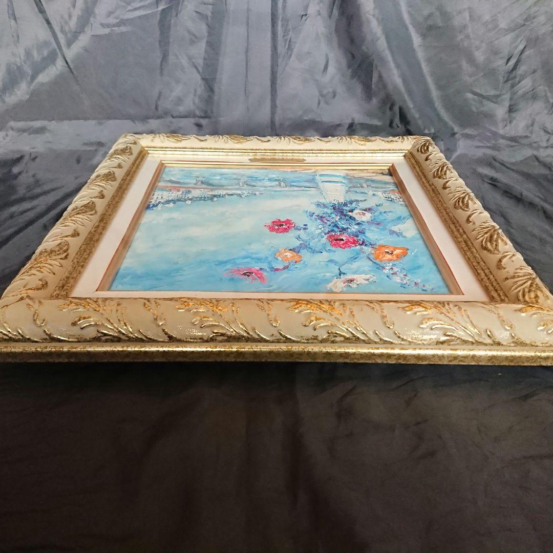 ギー ロカジェル GUY ROCAGEL パリのブーケ 油彩 ６号