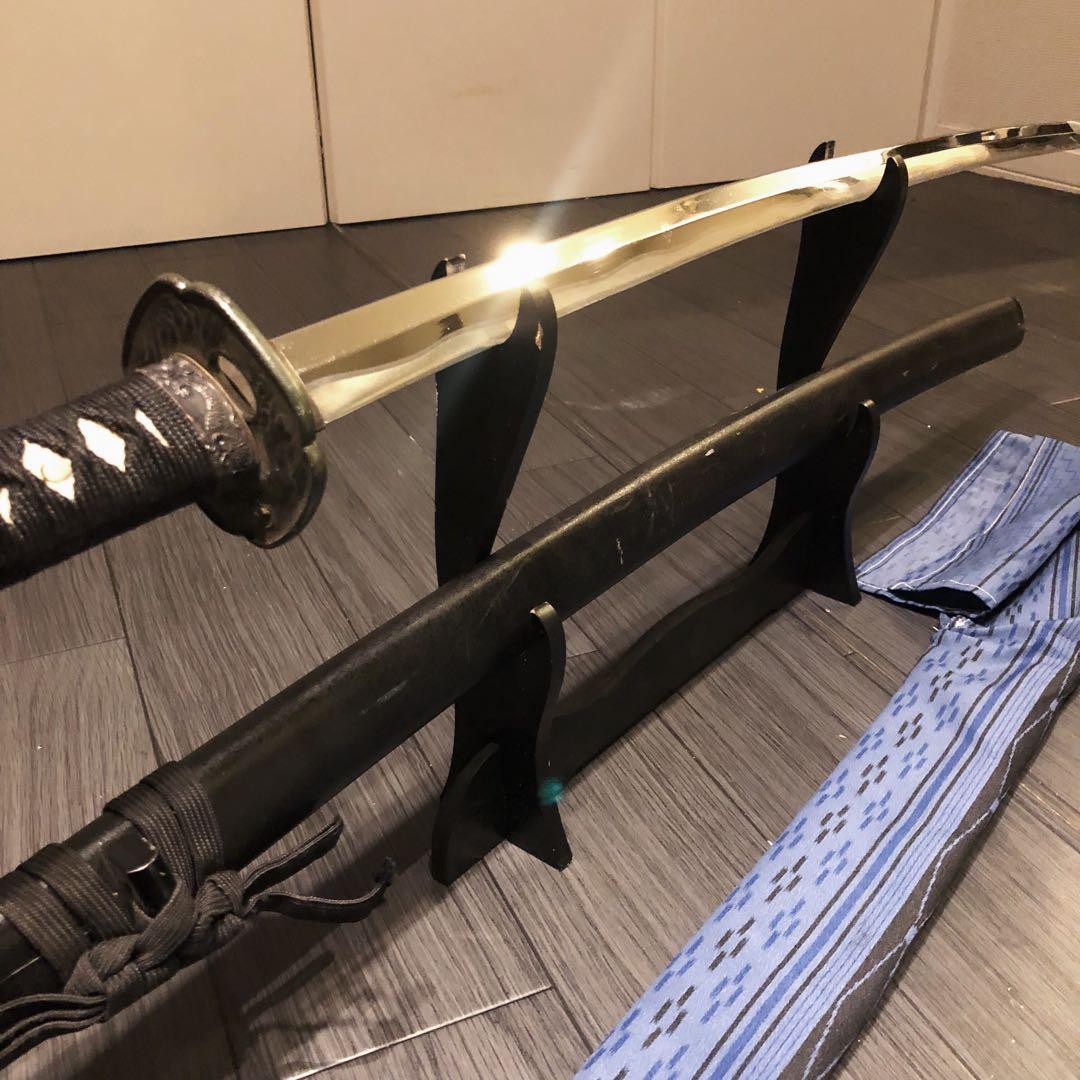 高級模造刀　逆刃刀　逆刃刀身 居合刀　太刀　るろうに剣心　刀袋付き