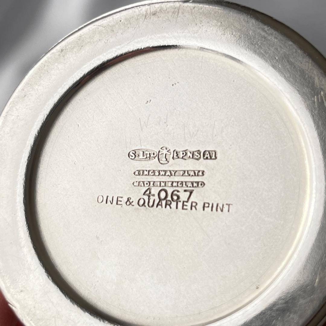 【William Suckling】カクテルシェーカー【シルバープレート】