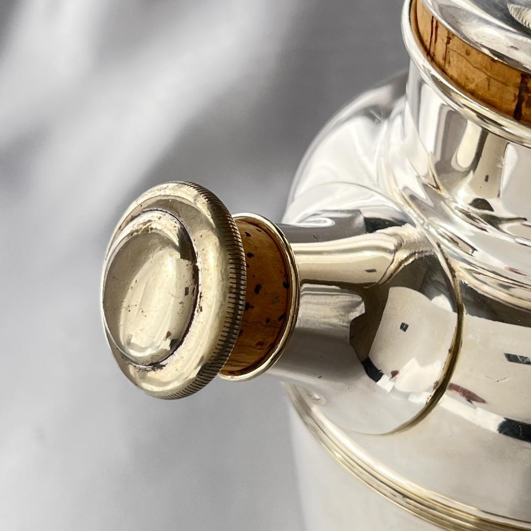 【William Suckling】カクテルシェーカー【シルバープレート】