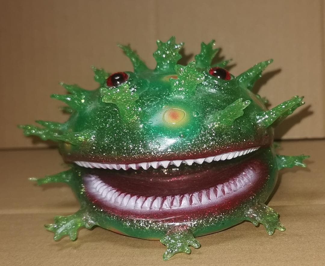 マーミット シーブロブ クリアグリーン 本体のみ ソフビ