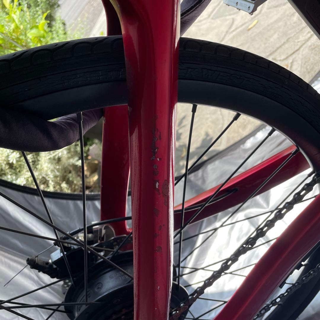 【送料込み】カーボン 電動アシスト自転車