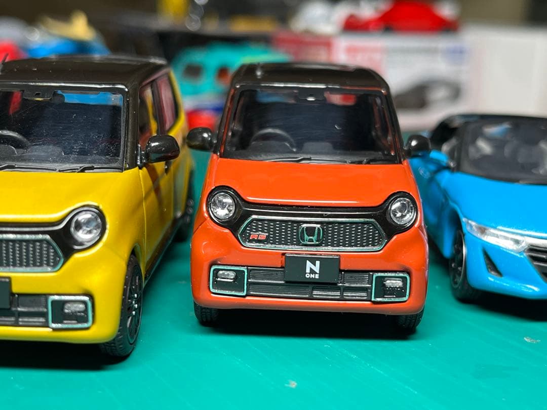 ホビージャパン HONDA N ONE カラーサンプル S660 3台セット