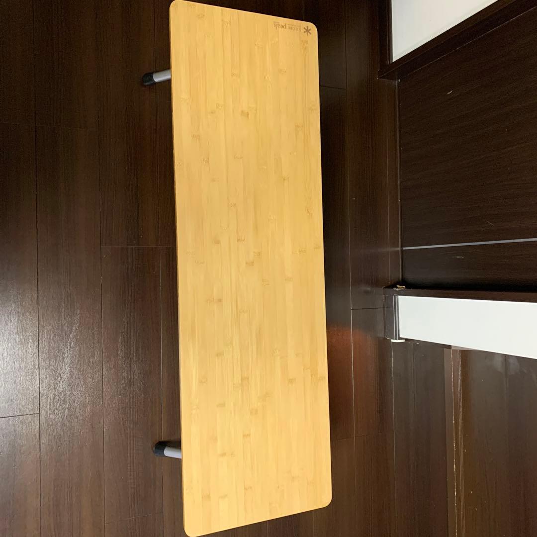 あきたけ　スノーピーク　フォールディングシェルフ　ロング竹