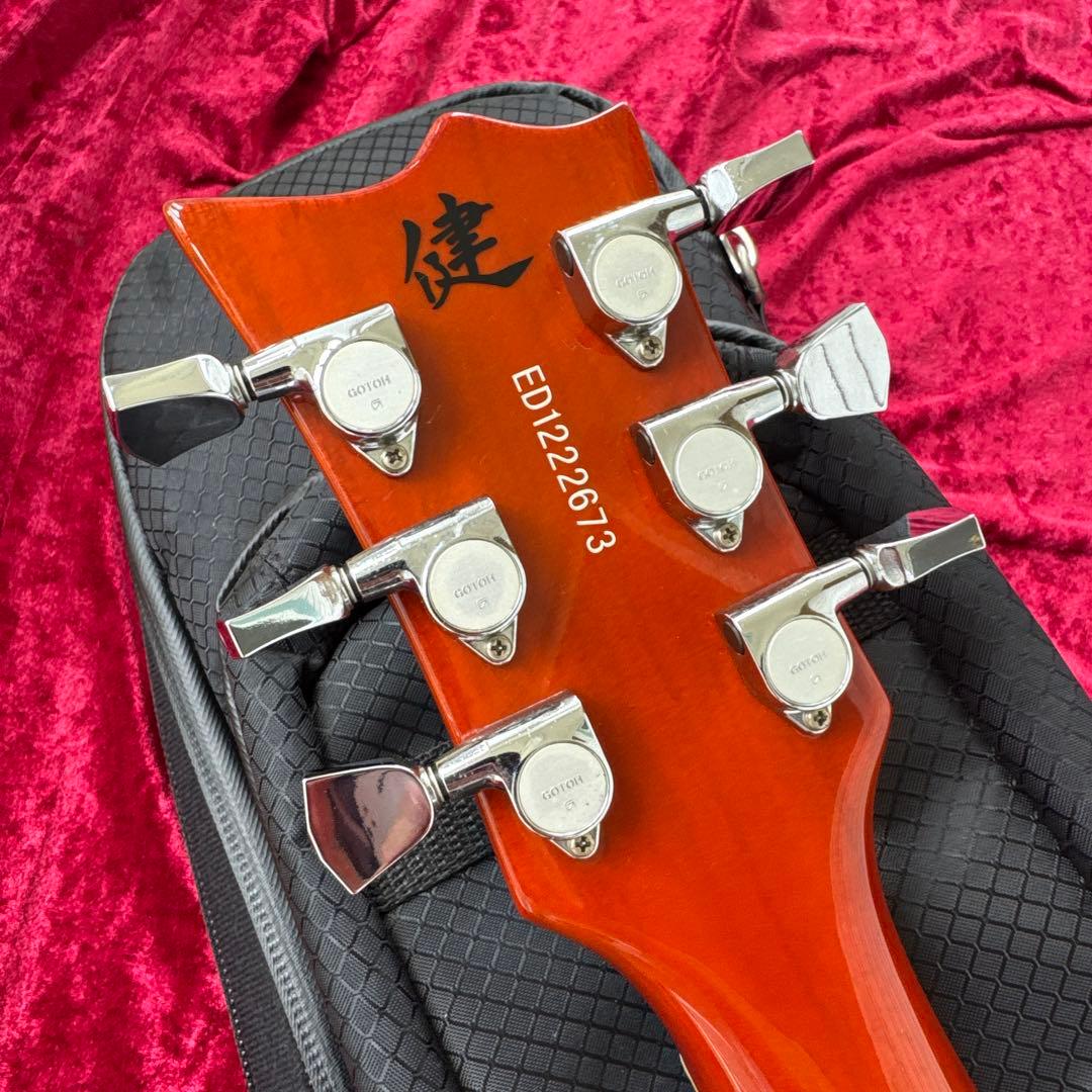 メンテ済 EDWARDS E-MA-98 ALOHA KEN 横山健モデル