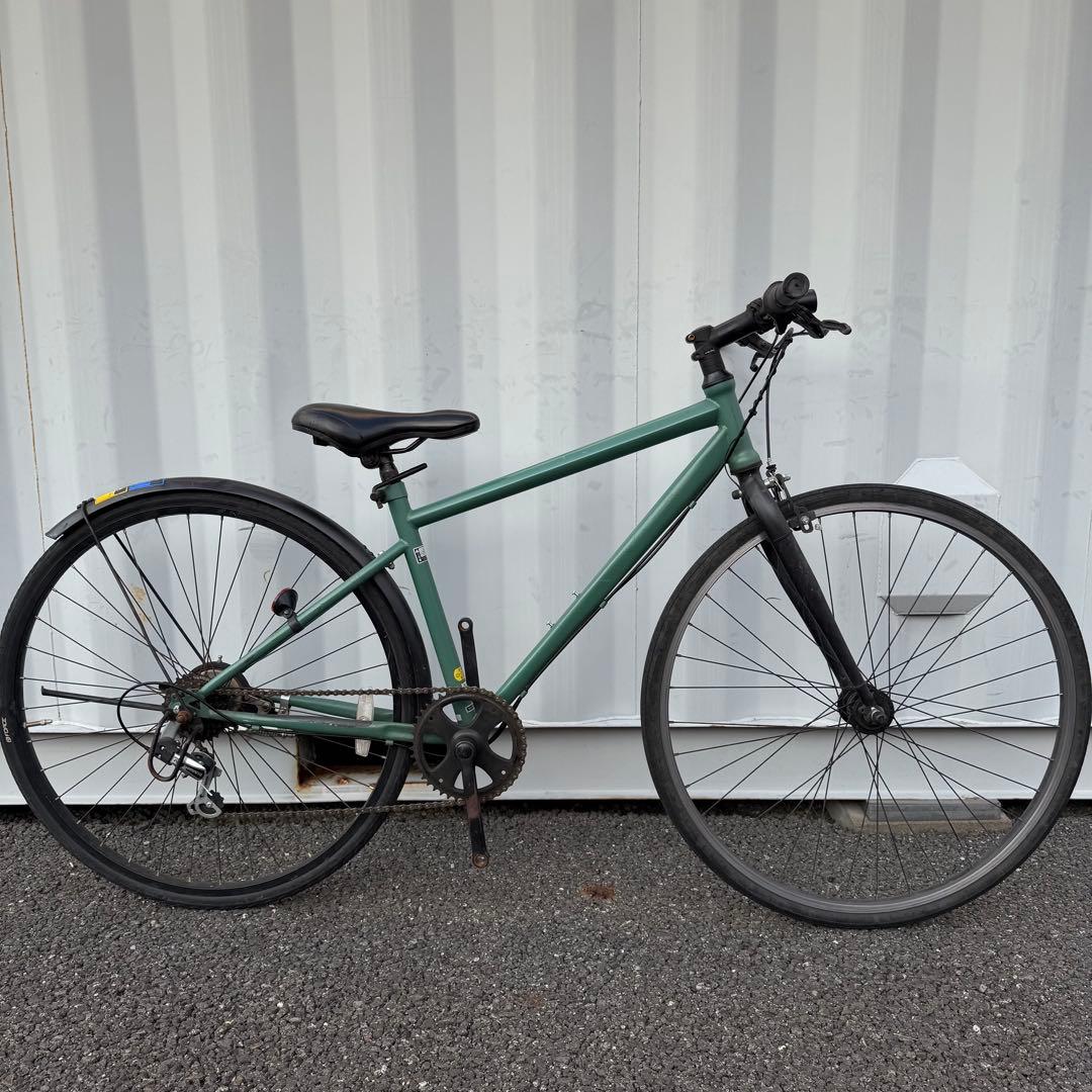 オートライト付きクロスバイク 700c 身長160-175cm