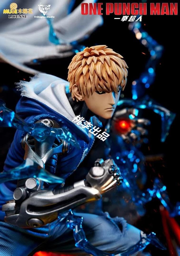 新品未開封『ワンパンマン』サイタマ＆ジェノス  ガレージキット スタチュー