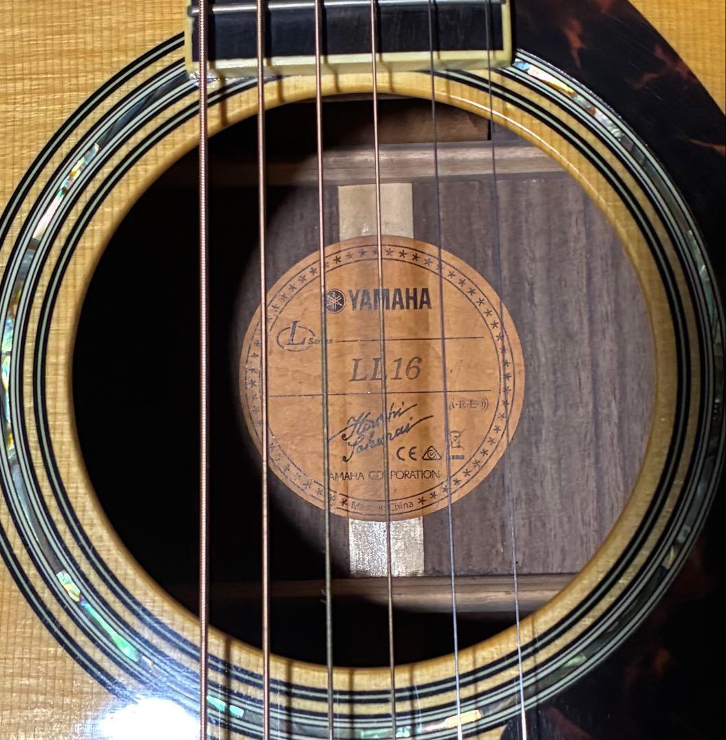 [美品] YAMAHA LL16 ARE 純正ケース付き　アコースティックギター
