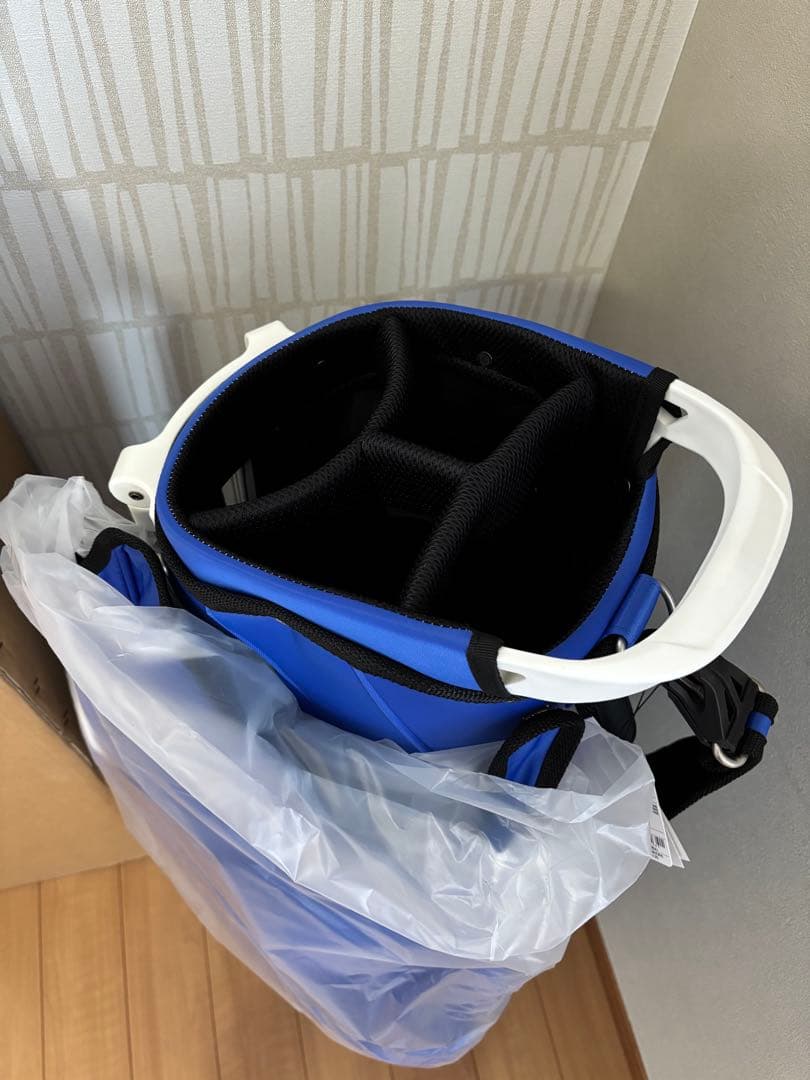 パトリック PATRICK ブルー スタンドキャディバッグ 2024 新品