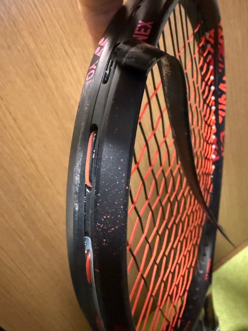 ジオブレイク80g YONEX 軟式用 黒/赤