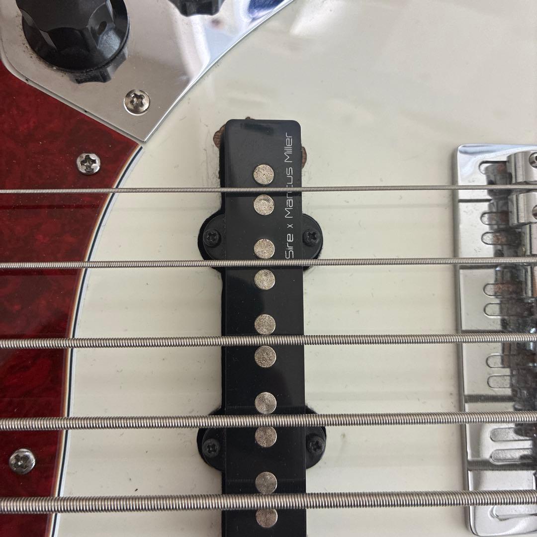 猫*ん様 SIRE V3 2nd 5st エレキベース ホワイト