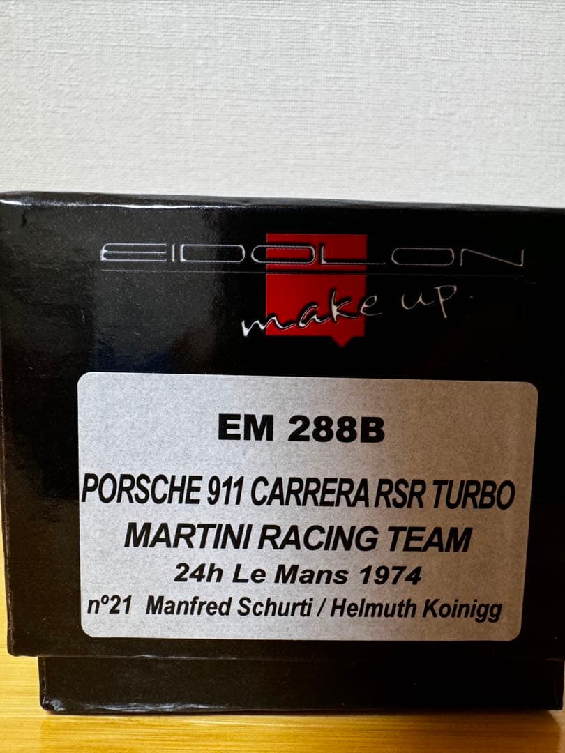 【EIDOLON】EM288B Porsche 911 ターボ RSR #21