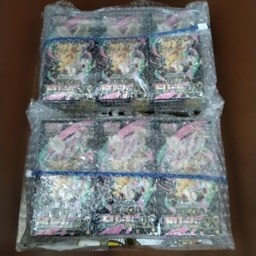 ポケモンカード MEGAドリームex 6BOX シュリンク無しペリペリ付き
