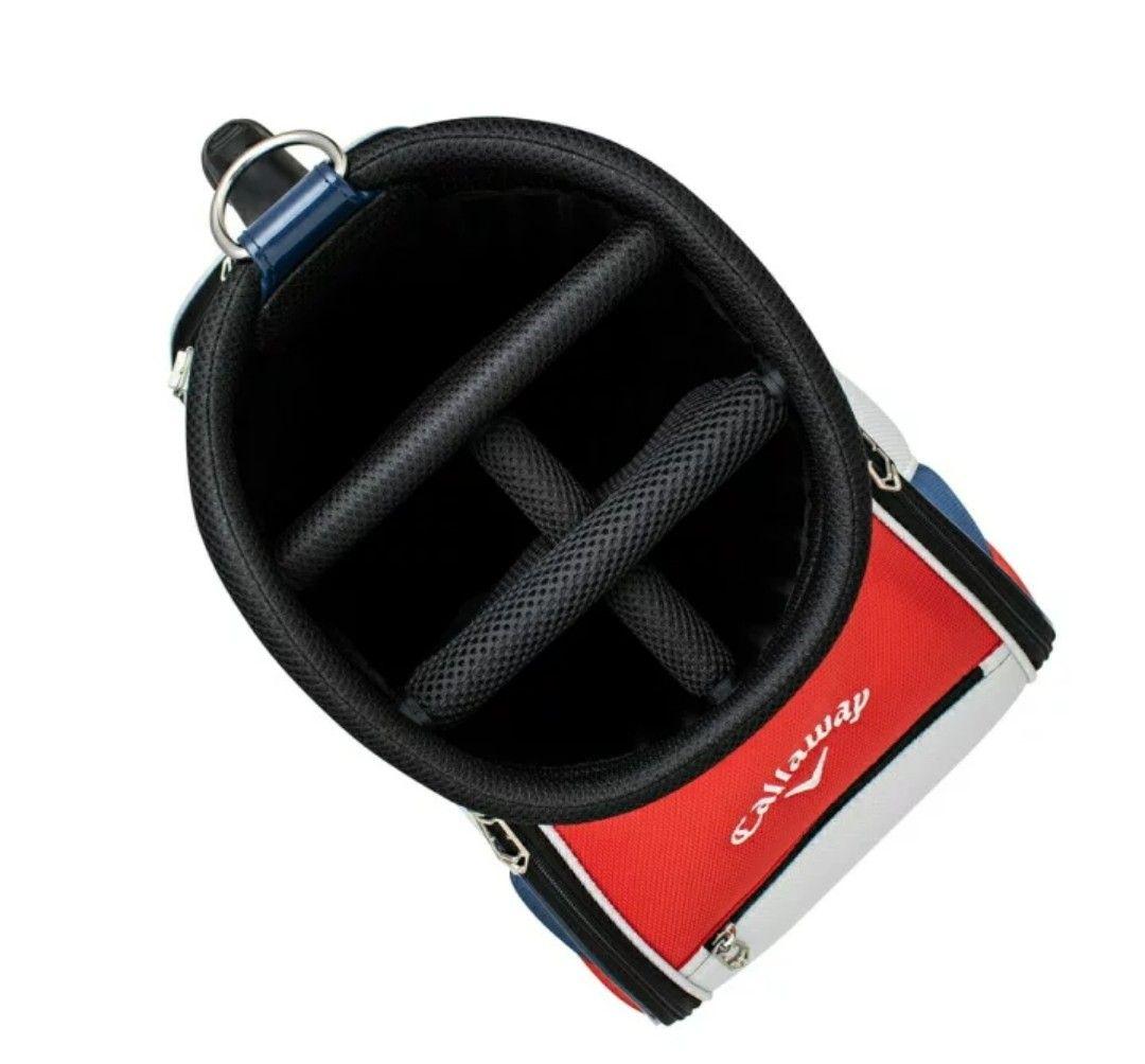 Callaway ゴルフバッグ ホワイト×ネイビー